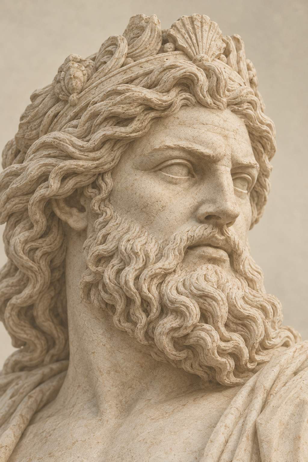 Poseidon Bust